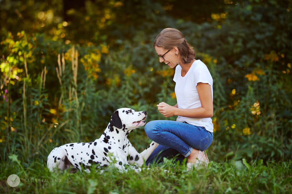 Hund und Mensch