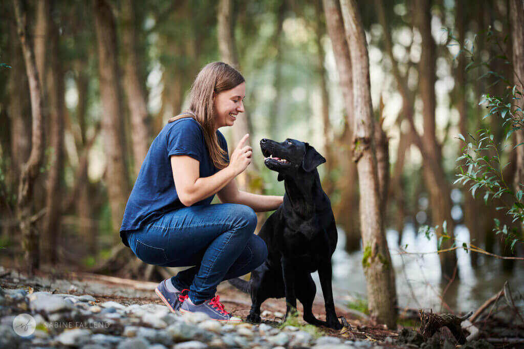 Hund und Mensch